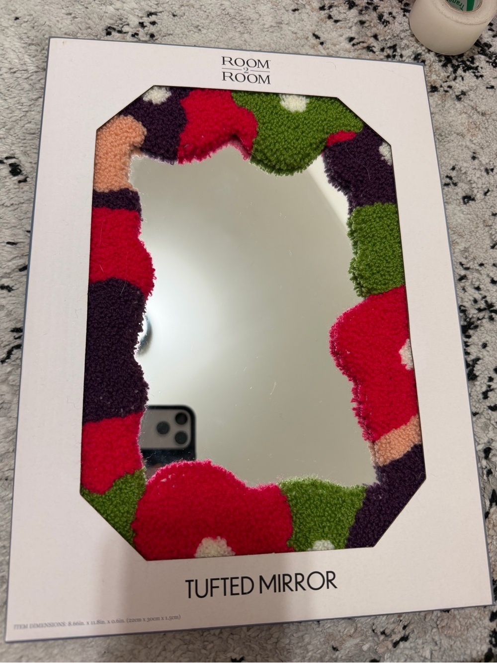 Tufted Mirror – Multicolor